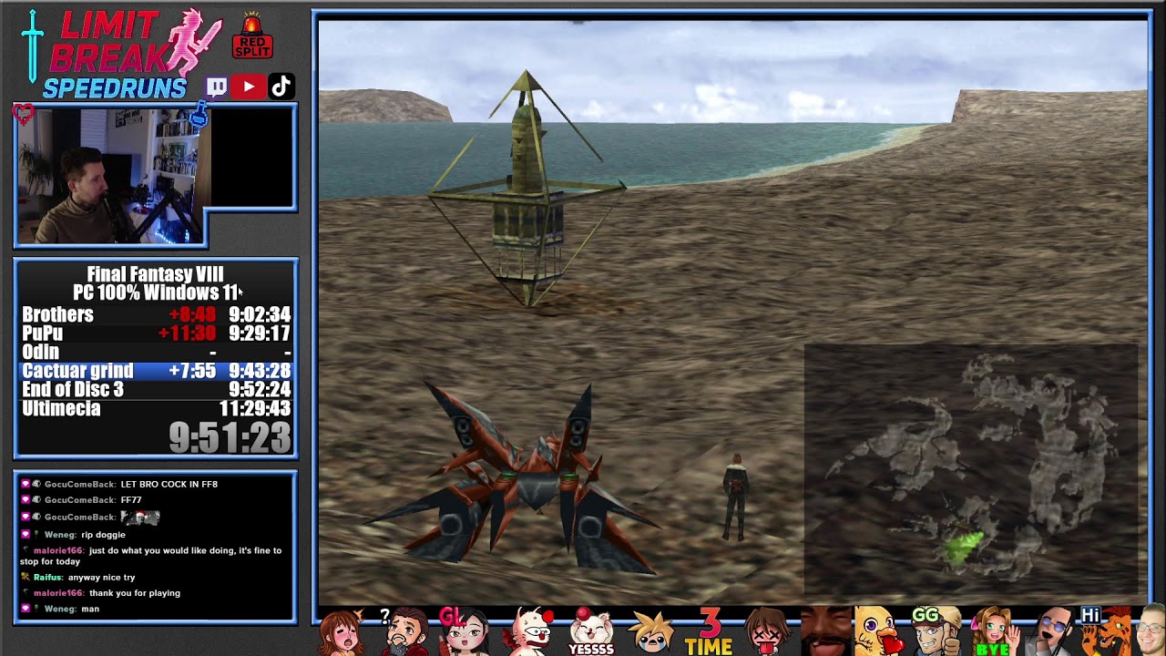 FF VIII 100% Speedrun