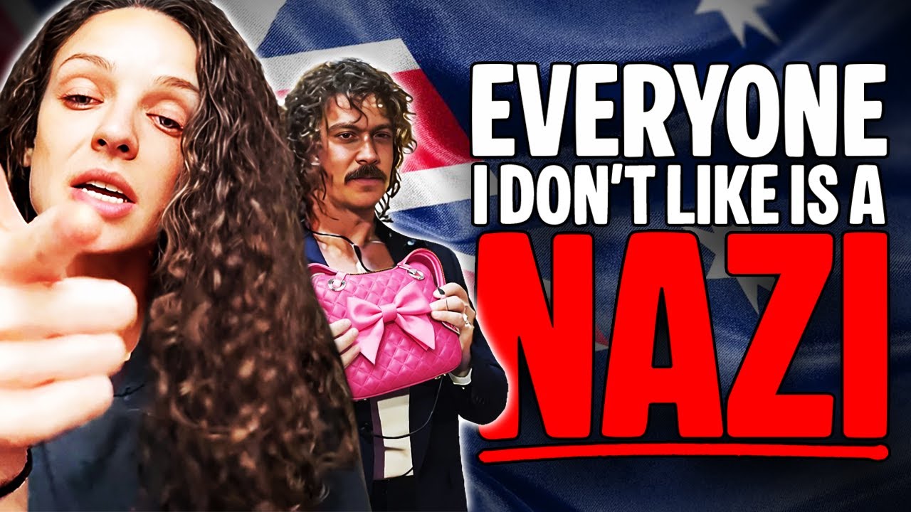 INSANE Feminist Calls Us N@ZIS (again) 🤬 Cuck Boyfriend Nods Along 🤣