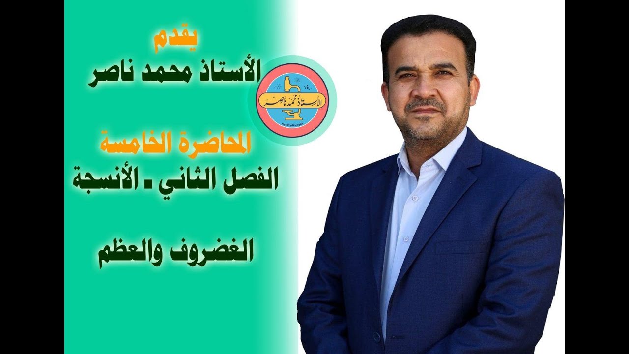 احياء الصف السادس العلمي / المحاضرة 14 الفصل الثاني الانسجة / الاستاذ محمد ناصر