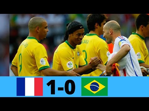 France Vs Brazil 1-0 World Cup 2006 Highlights and Goals