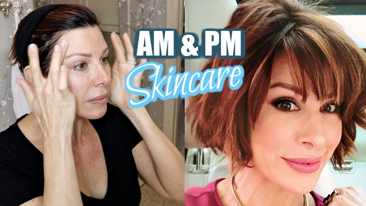 Updated Morning & Evening Anti-Aging Skincare Routine