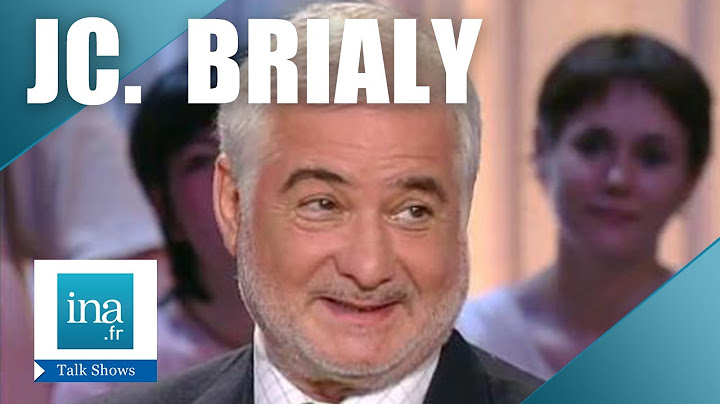Who was Jean-Claude Brialy? | INA Archive