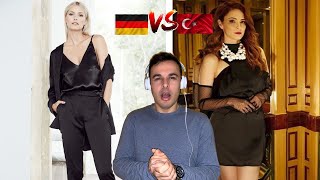 ITALIAN REACTION TO 🇹🇷 TURKISH VS GERMANY WOMEN - Who Is The Most beautiful?