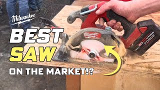 New M18 FUEL Compact Circular Saw 2833-20 | Milwaukee&#39;s Most Powerful 6-1/2&quot; Ever!