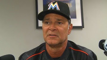 MIA@WSH: Mattingly on ejection, hitting struggles