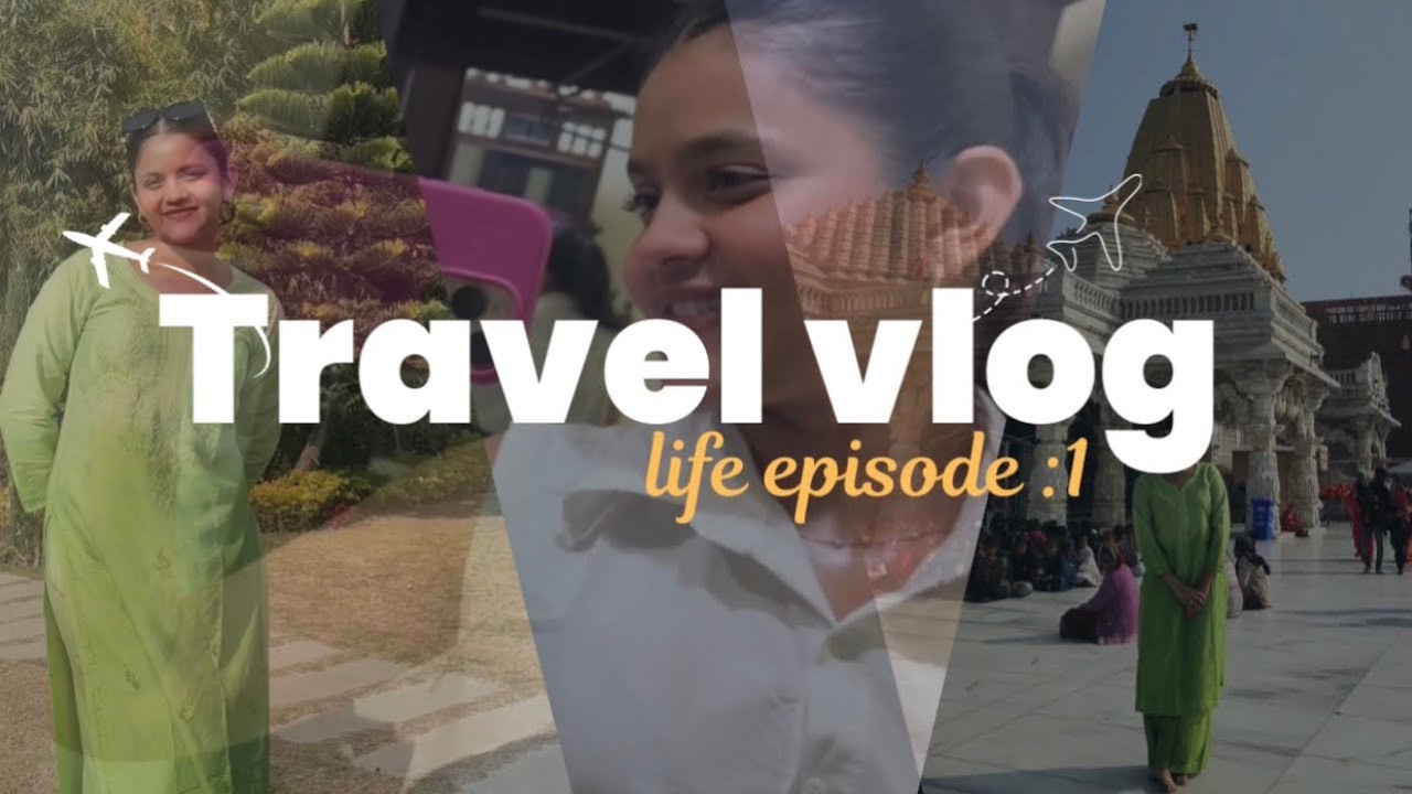First Vlog🤍💕 | Life Episode:1 ✨🤍| Travel Vlog ✨💕| Unplanned trip🚗 