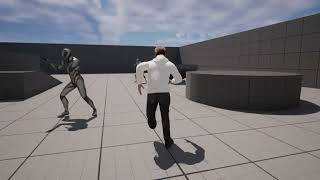 Unreal engine 5, Methuman root motion system - Jumping