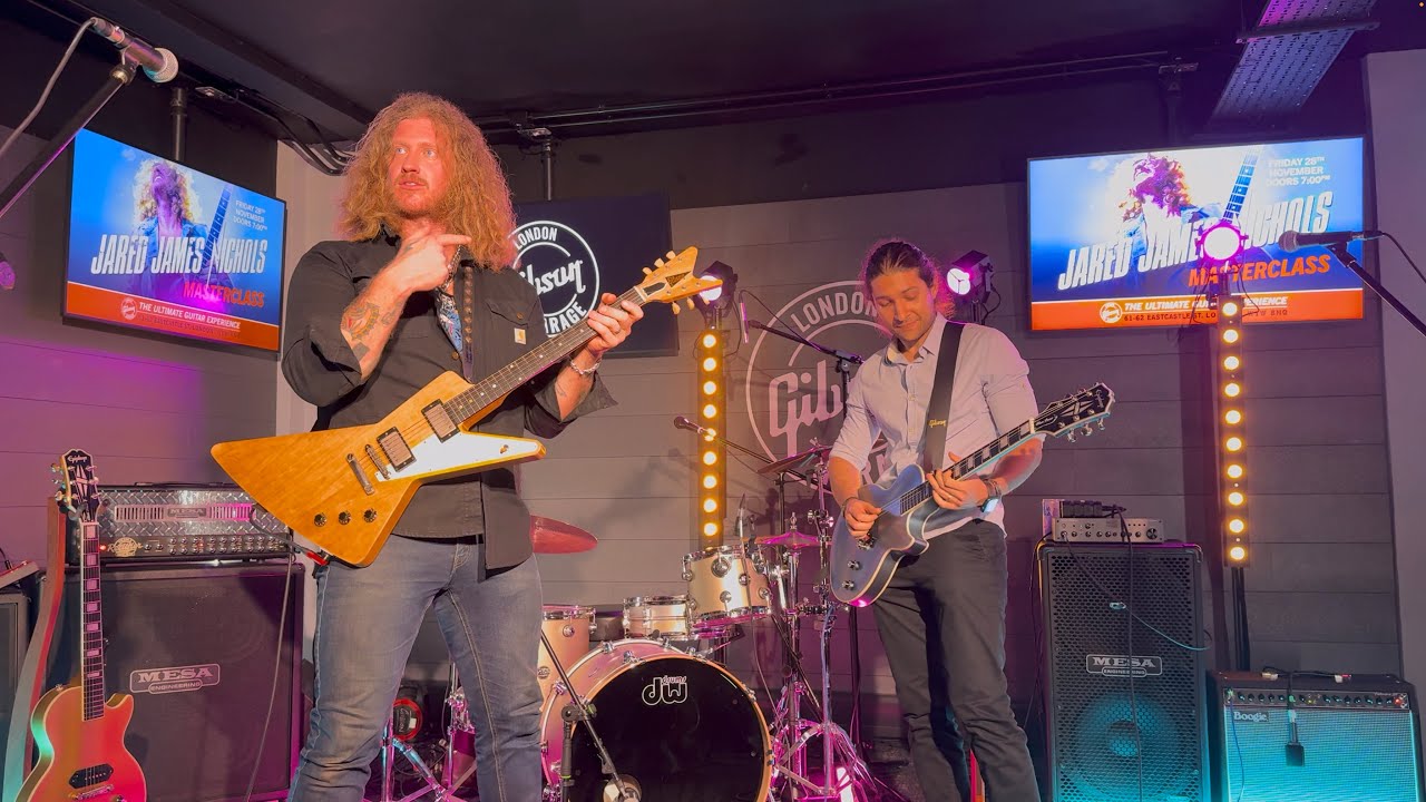 Jared James Nichols & Bruno Giacomazzi - Blues Jam (Live at The Gibson Garage London)
