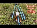 Diy slingshot  how to make a super strong sword from bamboo  l.iy