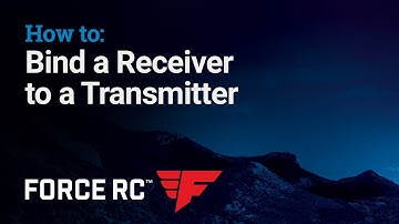Force RC - How to: Binding a Receiver with use of a bind plug