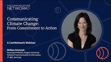 WEBINAR: Communicating Climate Change Part 2