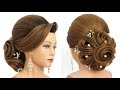 Hairstyles For Long Hair. New Amazing Bridal Updo Tutorial