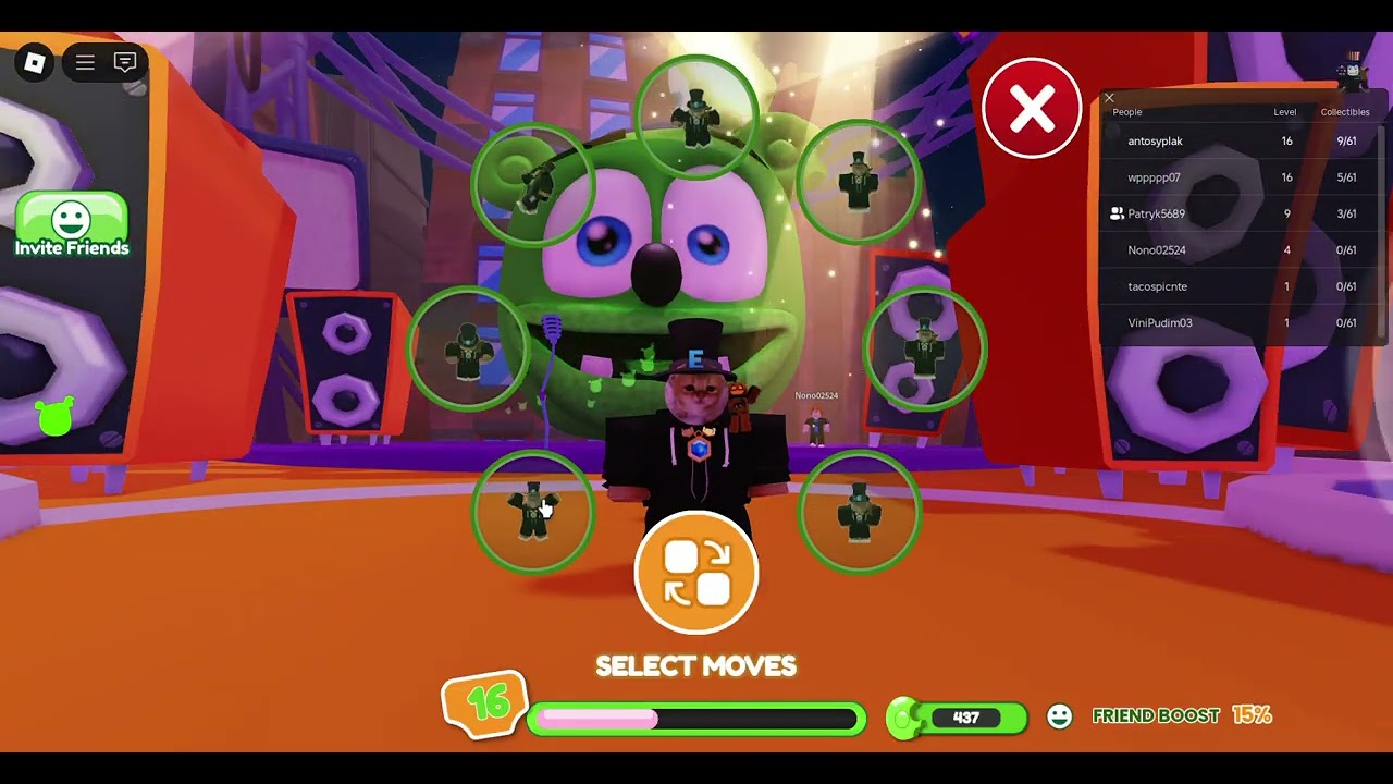 Piki Riki Kiki Gummy Bear Party! Roblox Part 4