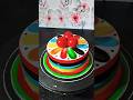 🌹🌹color cake multicolor design beautiful cake design shorts#feed#feed#feed#virals#video#