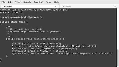 Programming {{ java sbt bcrypt }} crypto