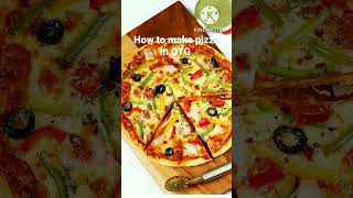 How to make pizza ? in OTG oven। ready made pizza base pizza ? recipe