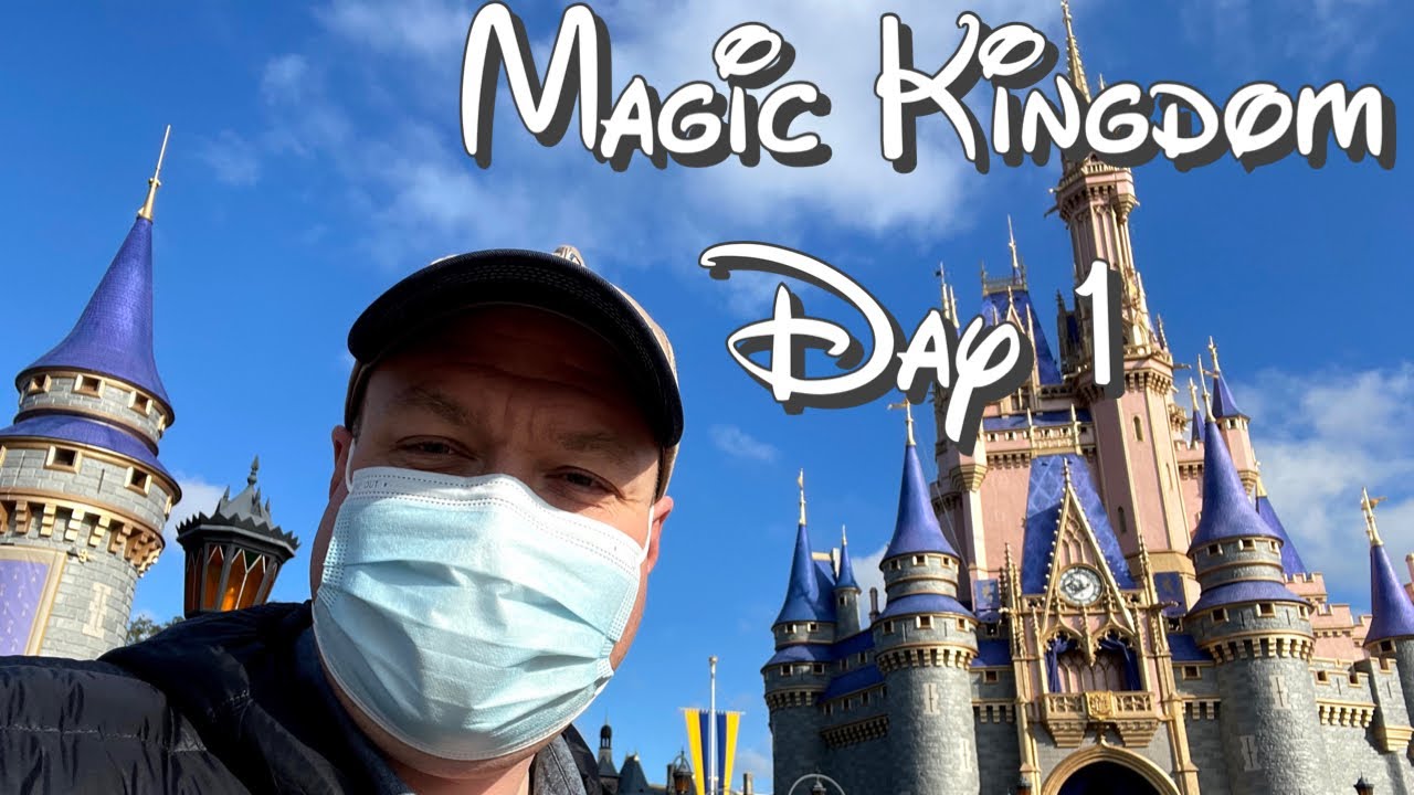 Magic Kingdom - 1st time Inside a Theme Park in almost a year!! Feb