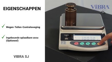 VIBRA SJ precisieweegschaal