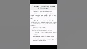 DBMS (:Database Management System:)ツ