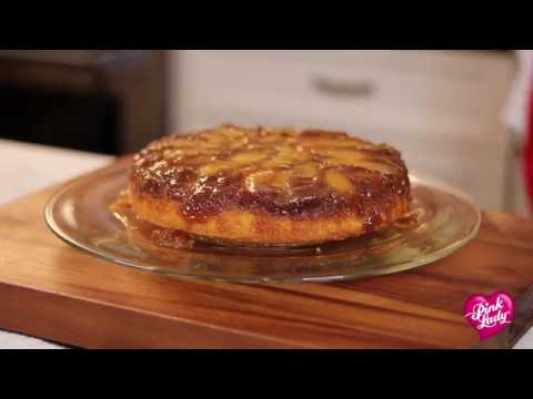 Upside Down Apple Cake Recipe - The Produce Moms