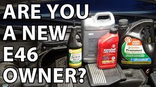 BMW E46 Maintenance & Tune Up: What To Do After You Buy An E46