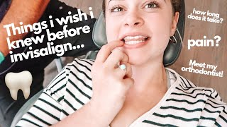 Things I Wish I Knew Before Invisalign...