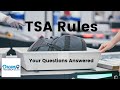 TSA Rules: Your Top 25 Airport Security Questions Answered