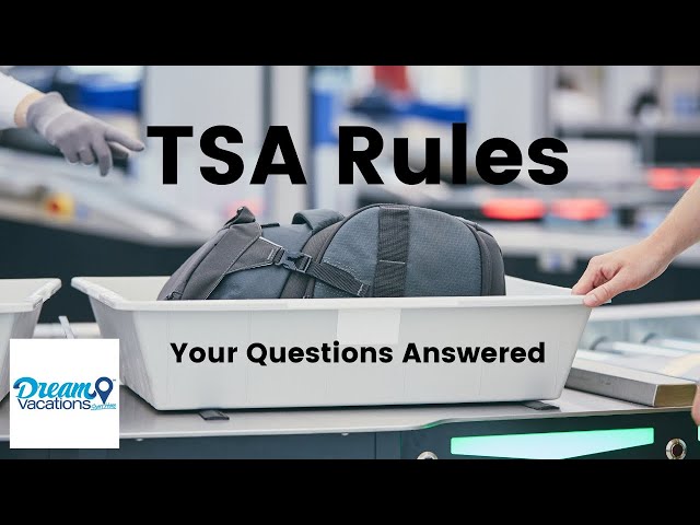 TSA reminds air travelers to know the rules as they pack up - WTOP News
