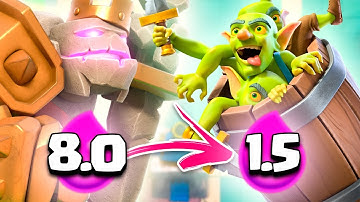 MY DECK GETS FASTER AFTER EVERY GAME 😱 - Clash Royale