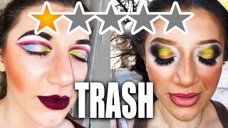 RATING ALL THE WORST REVIEWED MAKEUP ARTISTS ON A TIER LIST