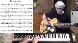 Stormy Weather - Jazz guitar & piano cover ( Harold Arlen ) chords