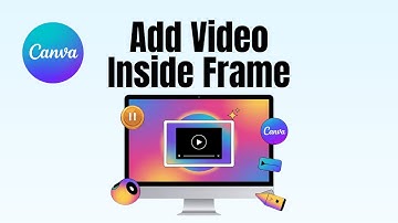 How to Add Videos Inside a Frame in Canva | Step-by-Step Tutorial for Beginners