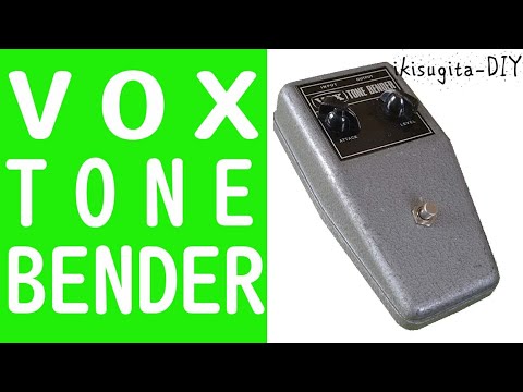 ギター VOX Tone Bender Fuzz ヴィンテージファズ VOX Tone Bender (動画追加)買いました