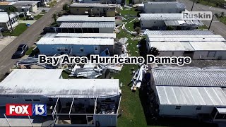 Hurricane aftermath: Aerial views of catastrophic damage in Florida