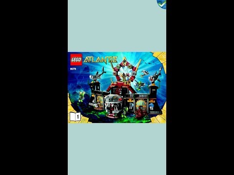 8078 Portal of Atlantis LEGO® Atlantis Manual at the Brickmanuals Instruction Archive