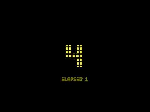 5 seconds countdown timer with full zero second