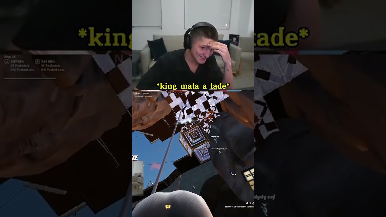 King Matando a Xown en FORTNITE