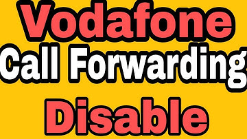 How To Disable Call Forwarding In Vodafone | Vi Sim
