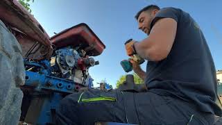change new water pump tractor IMT533 3 cylinder!
