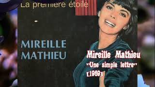 Mireille Mathieu - Une simple lettre (LP La premiere etoile)[1969]. Profile