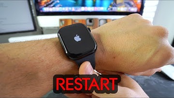 How to Force Restart/Reboot Apple Watch Series 10 - Frozen Screen Fix