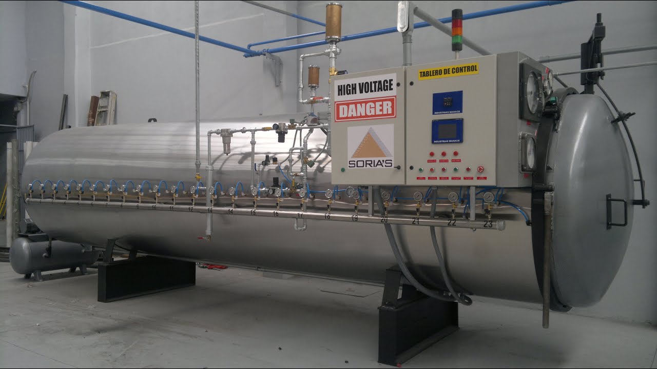 Fabricacion de Autoclaves en México YouTube