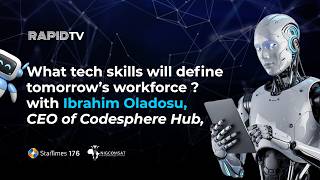 What tech skills will define tomorrow’s workforce ? with Ibrahim Oladosu, CEO of Codesphere Hub,