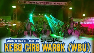 SPESIAL KEBO GIRO WAROK WAHYU BUDI UTOMO(WBU)‼️MACANAN TAJUK GETASAN