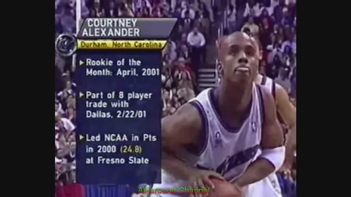 Courtney Alexander 19 Pts Vs. Lakers, 2001-02.