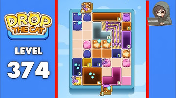 Drop The Cat level 374 solution