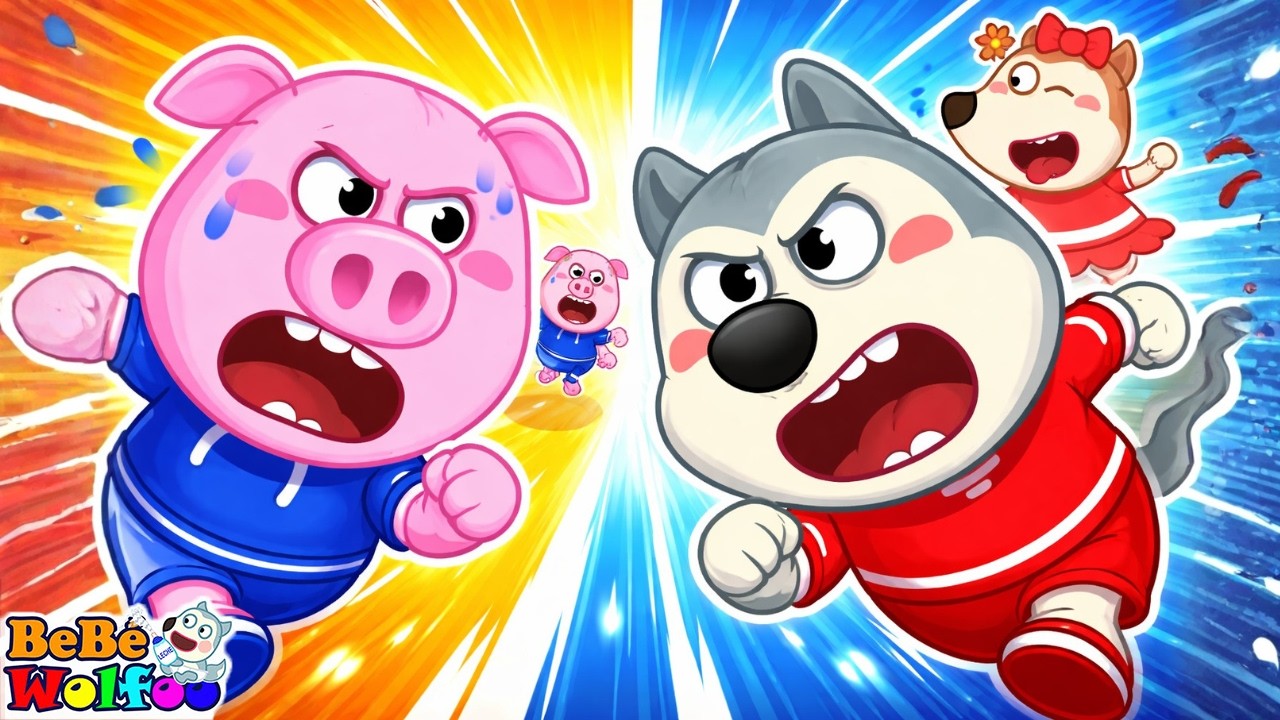 Dibujos animados 📍 ¿Quién gana la carrera? | Animación | Historias sobre familia