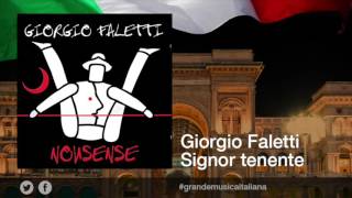 Video thumbnail of "Giorgio Faletti - Signor Tenente (Sanremo 1994)"