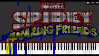 Dark MIDI - Spidey and his Amazing Friends Theme Song