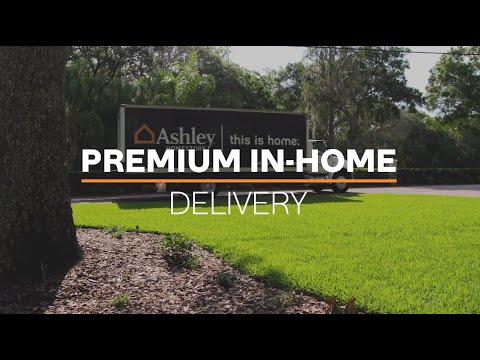 Ashley Homestore Premium Home Delivery Youtube